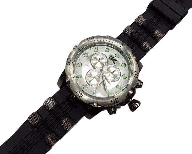 Orologio Da Polso YK Uomo Analogico Quarzo Moderno Fashion Gomma Ruote lac